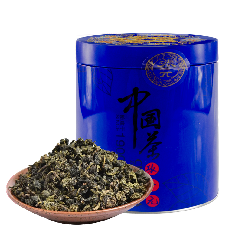 张一元 中国元素一级安溪原产地浓香型铁观音75g/罐  福建茗茶